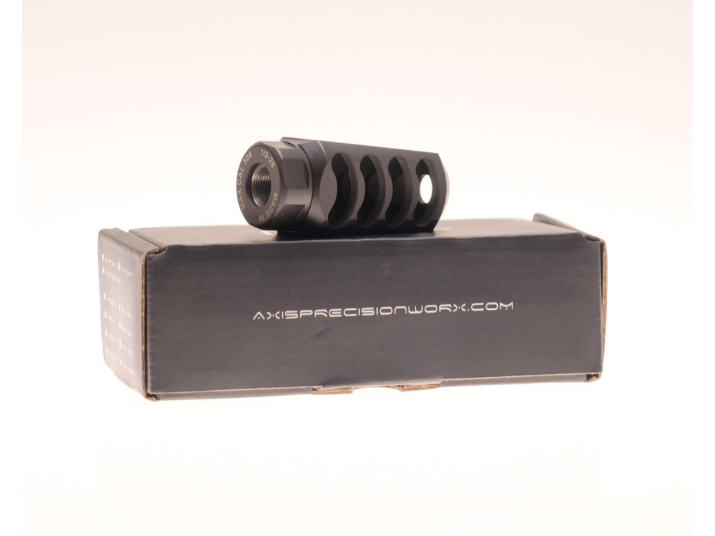 Axis Precision Worx Raptor Muzzle Brake 4 Port 1 2x28 AR15